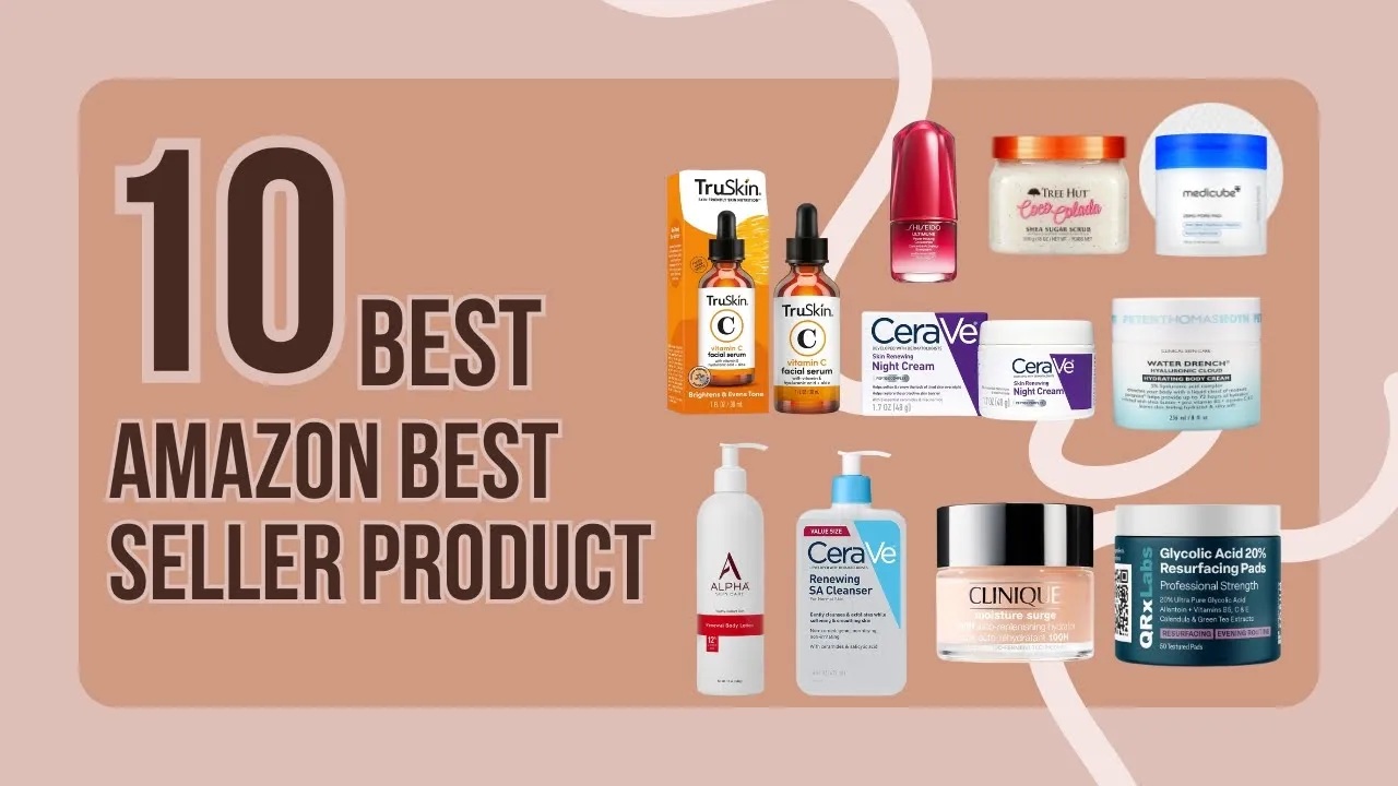 10 Amazon Best-Skincare & Beauty Essentials!
